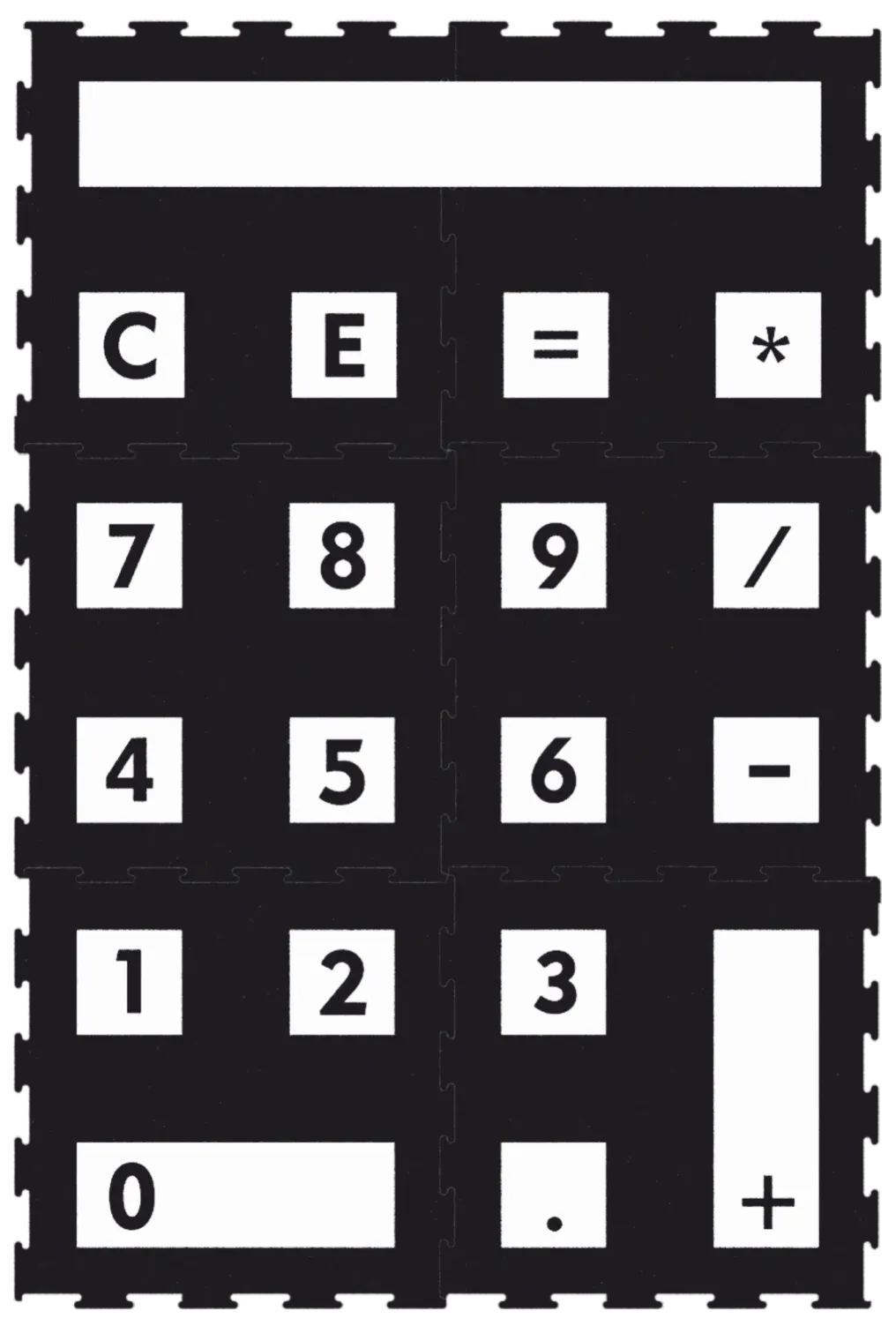 Patterns: Calculator Macintosh